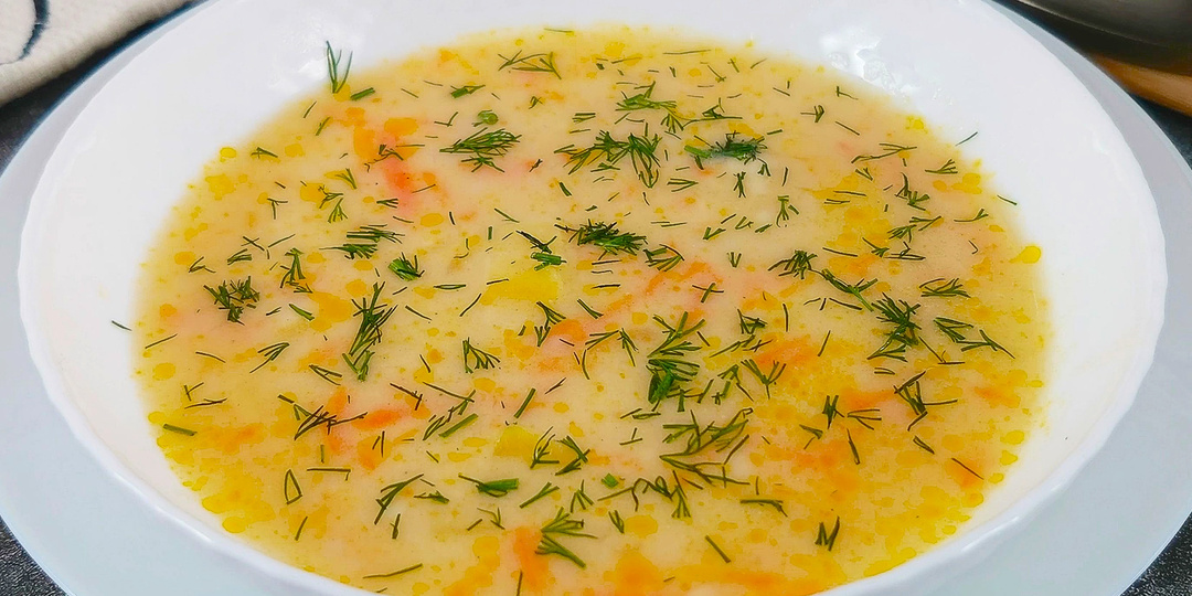 Суп без мяса. Экономный, но очень вкусный