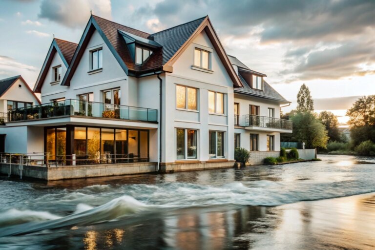    Как построить надежный гостевой дом на берегу реки: секреты выбора участка и защиты от наводнений