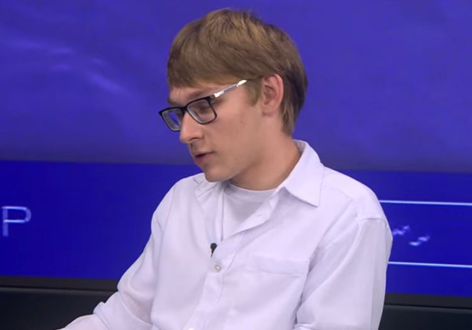    Денис Лазовик - лучший шахматист Беларуси. Фото: кадр видео СТВ