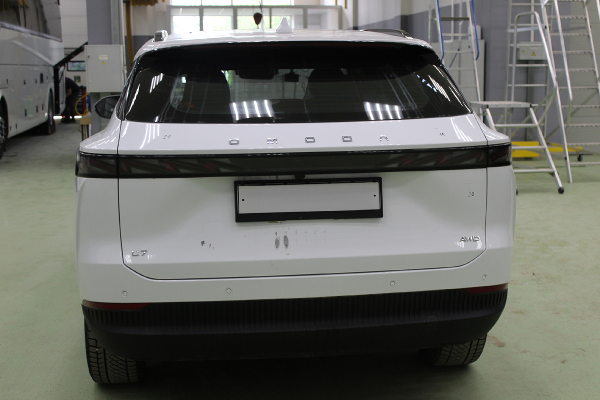 OMODA C7 в соляной камере