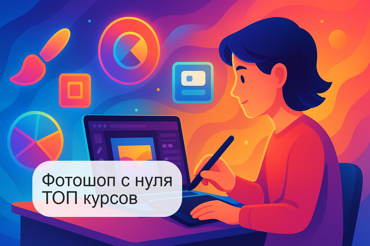 Подборка дистанционных курсов обучения adobe photoshop