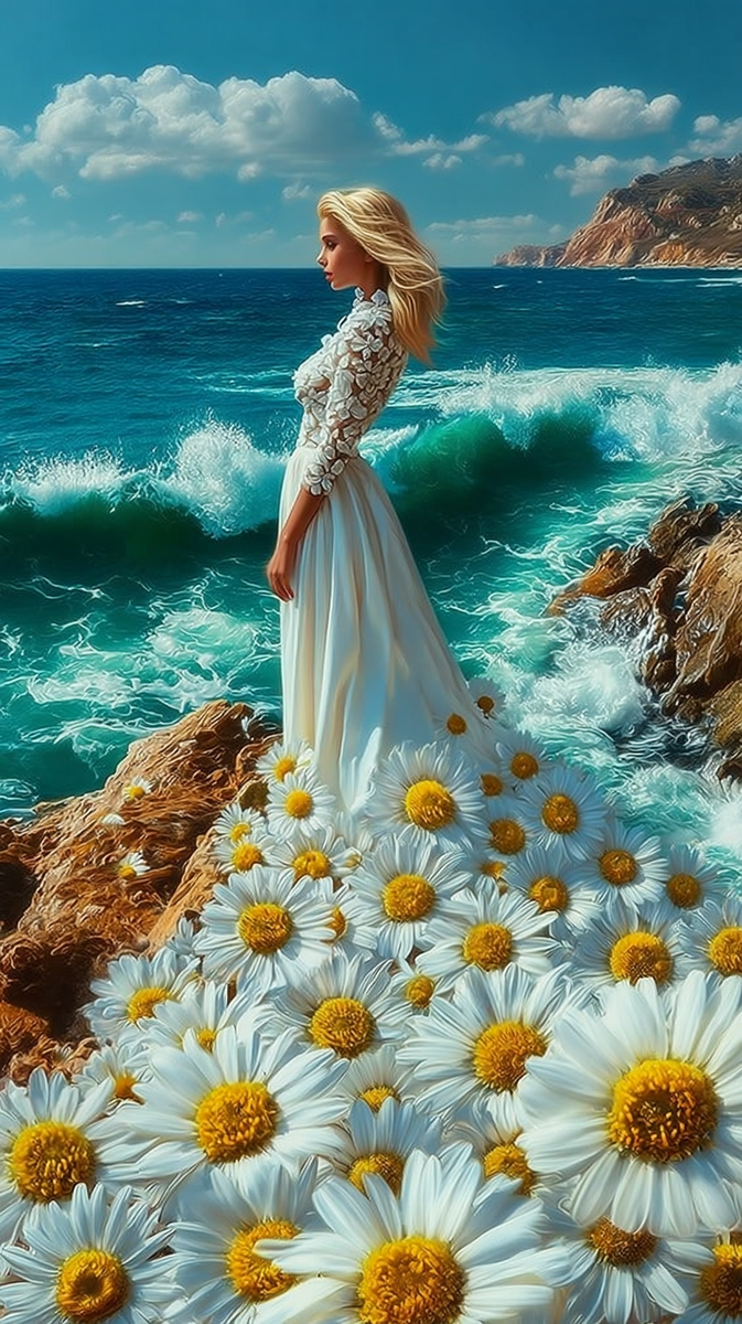 Морская фантазия. Моя иллюстрация с помощью нейросетей