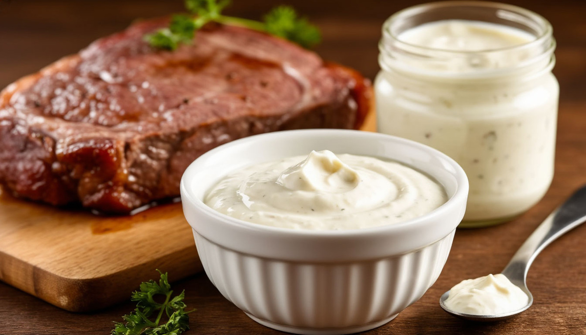 Обманщик (на основе сметаны и хрена)