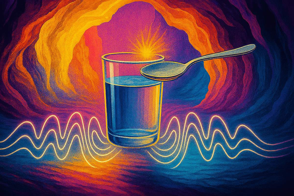    Чем больше воды в стакане, тем ниже и глуше звук при ударе.