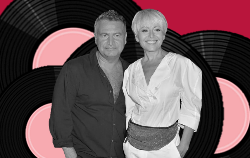 Леонид Агутин и Анжелика Варум. 