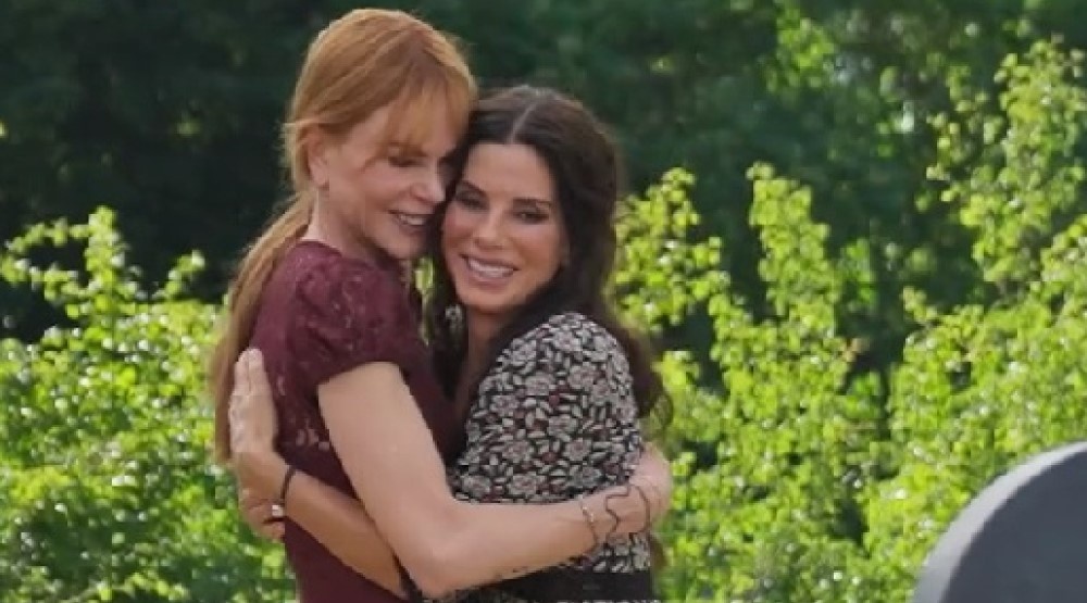     Кадр со съемок фильма «Практическая магия 2» (2026) / Фото: соцсети Николь Кидман