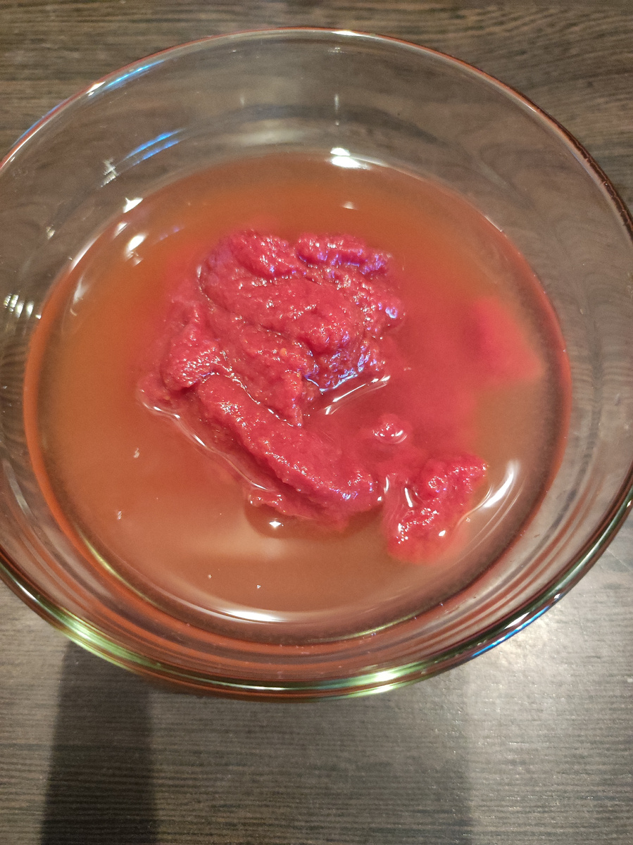 Добавляем 200 гр холодной воды