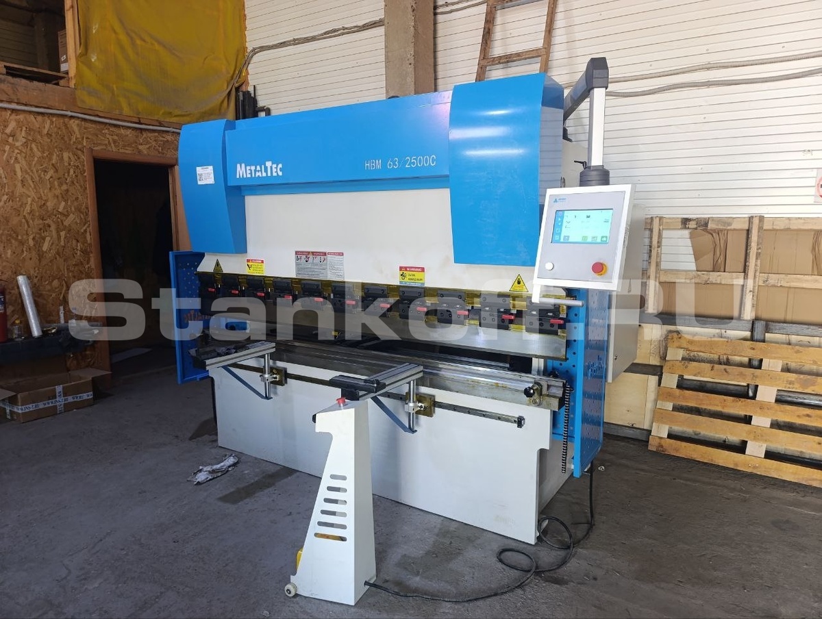  Листогибочный 2-осевой гидравлический пресс HBM 63/2500С TP10S

