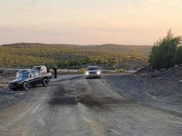     В машине был 22-летний пассажир. Он получил травмы, и его увезли в больницу. фото: пресс-служба Госавтоинспекции Мурманской области.