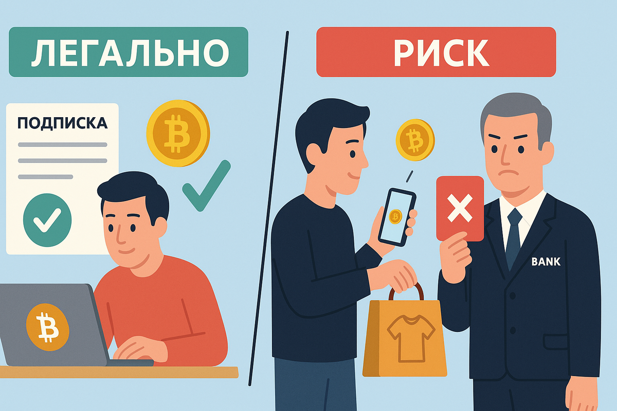 Запрет криптоплатежей с 2026 года в России: что важно знать и как снизить риски