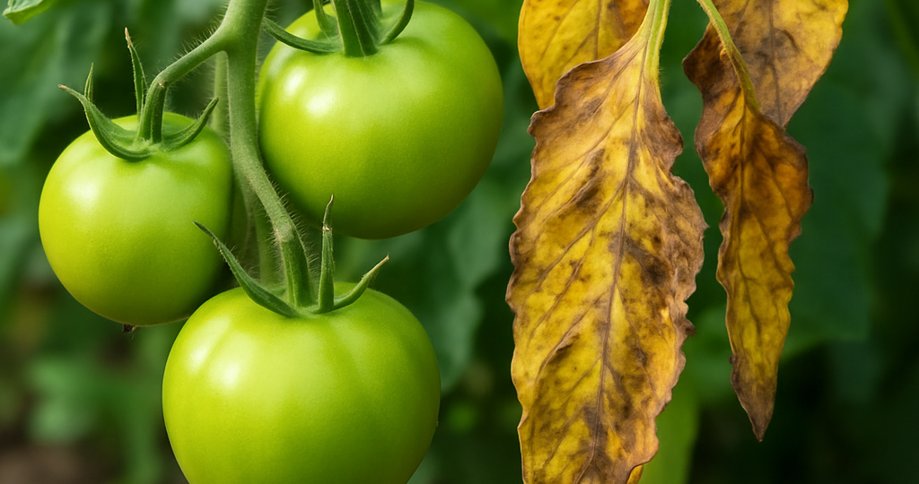 Август — месяц обмана: почему сохнут листья на томатах