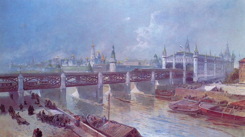 Проект московского метро Петра Балинского и Евгения Кнорре, 1902 год