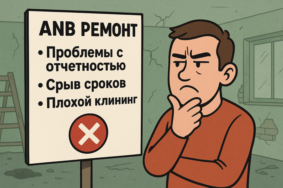 Минусы ANB Remont