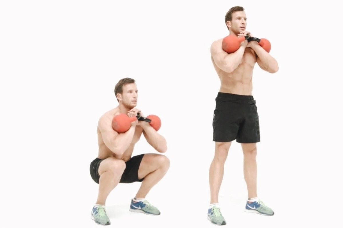 Гоблет-присед с паузой