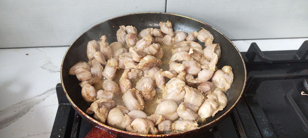 В начале процесса 