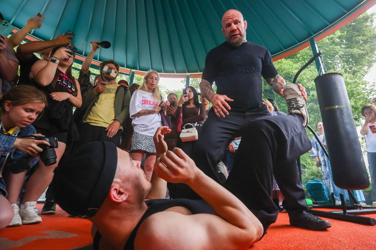 Во время мастер-класса никто не пострадал. @АГН "Москва"