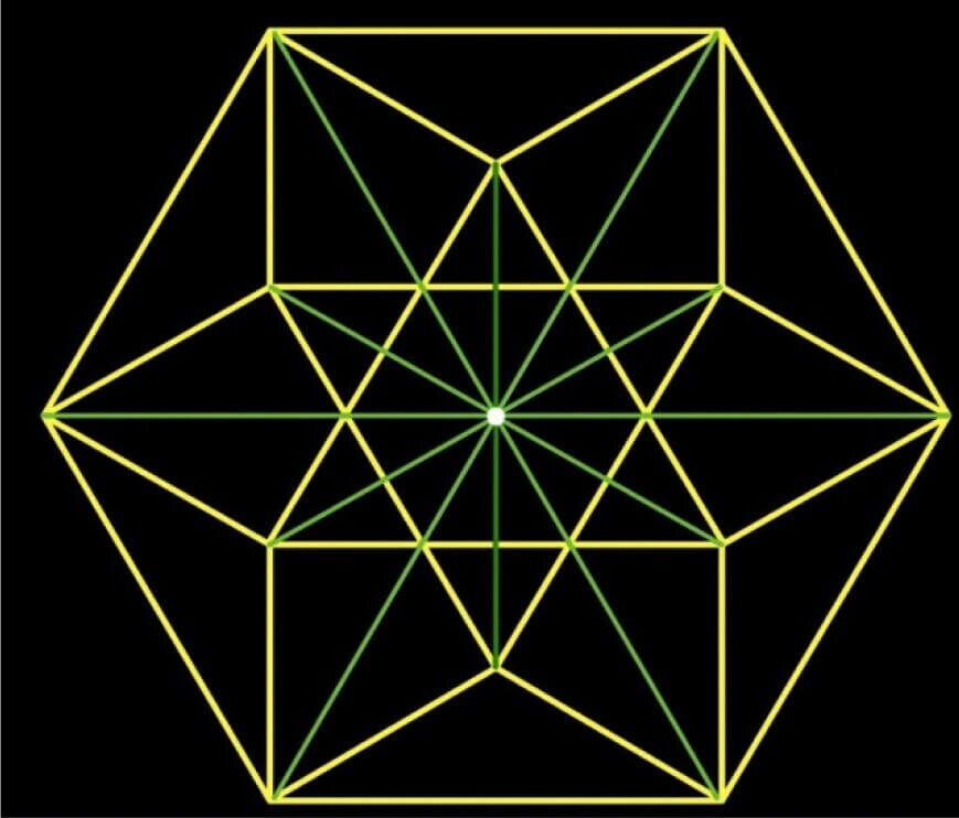    Идеально сбалансированная структура тетраэдров/ Источник: sciencealert.com