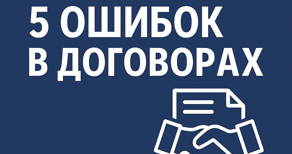 5 ошибок в договорах с фрилансерами: как избежать рисков 🚩