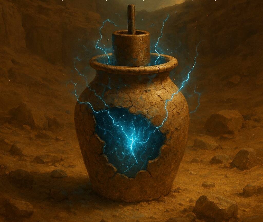 Археологи нашли глиняный сосуд- и начали спорить, это просто банка или первый в мире электрический прибор.