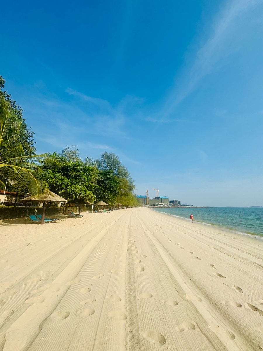 Шикарный пляж Соха Бич, Сиануквиль. Камбоджа