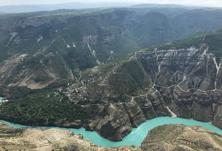 Сулакский каньон в Дагестане — одна из самых известных достопримечательностей России. Фото: Курбан Карибов