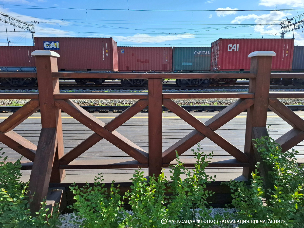 Невостребованные вагоны создают пробки на железных дорогах. Фото автора