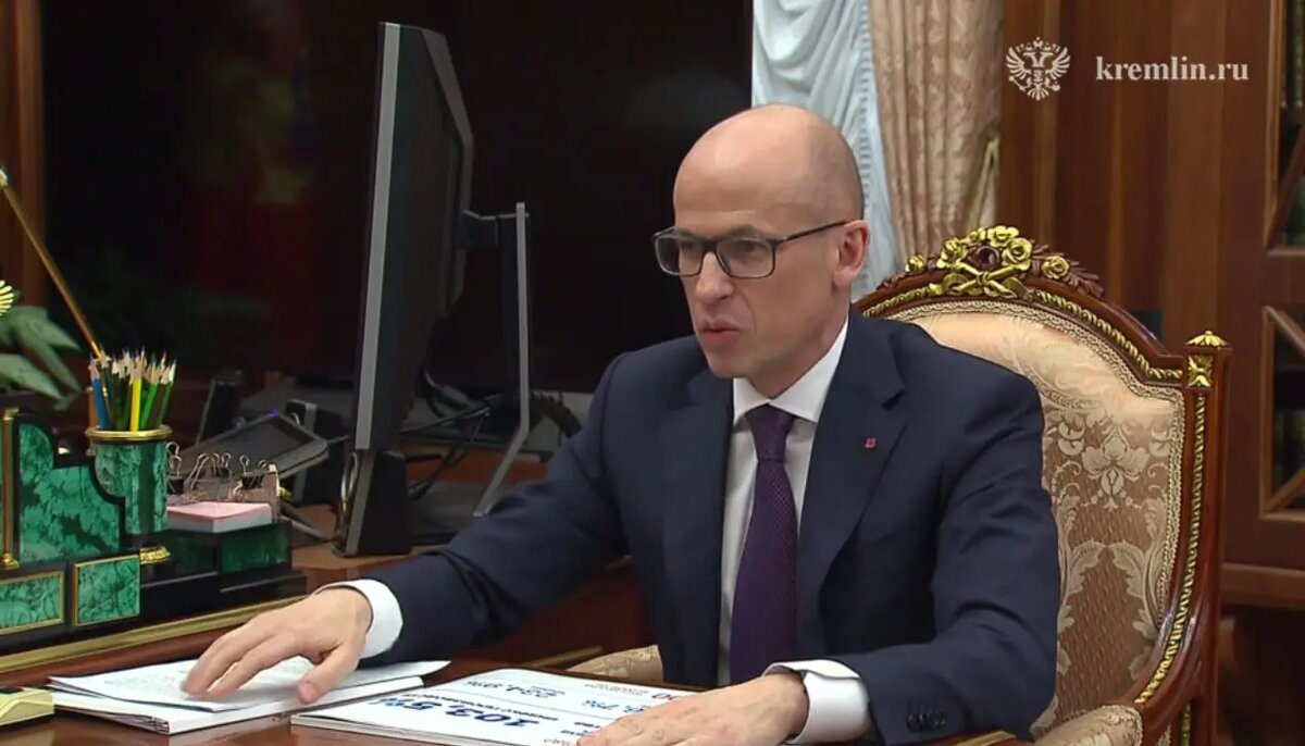    Александр Бречалов. Фото: скриншот из видео пресс-службы Кремля.