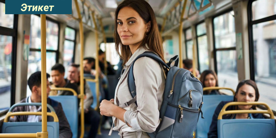 Мой рюкзак и приключения в общественном транспорте: история об этикете