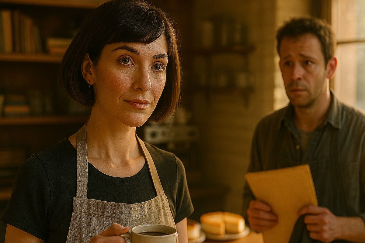 Он называл мою мечту глупой. А теперь держит в руках фартук — у стойки в моей кофейне