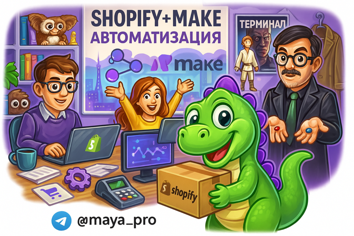    Автоматизация интернет-магазина с Shopify и Make: как стать королем e-commerce без программиста Артур Хорошев