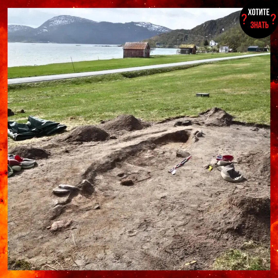 Место раскопок