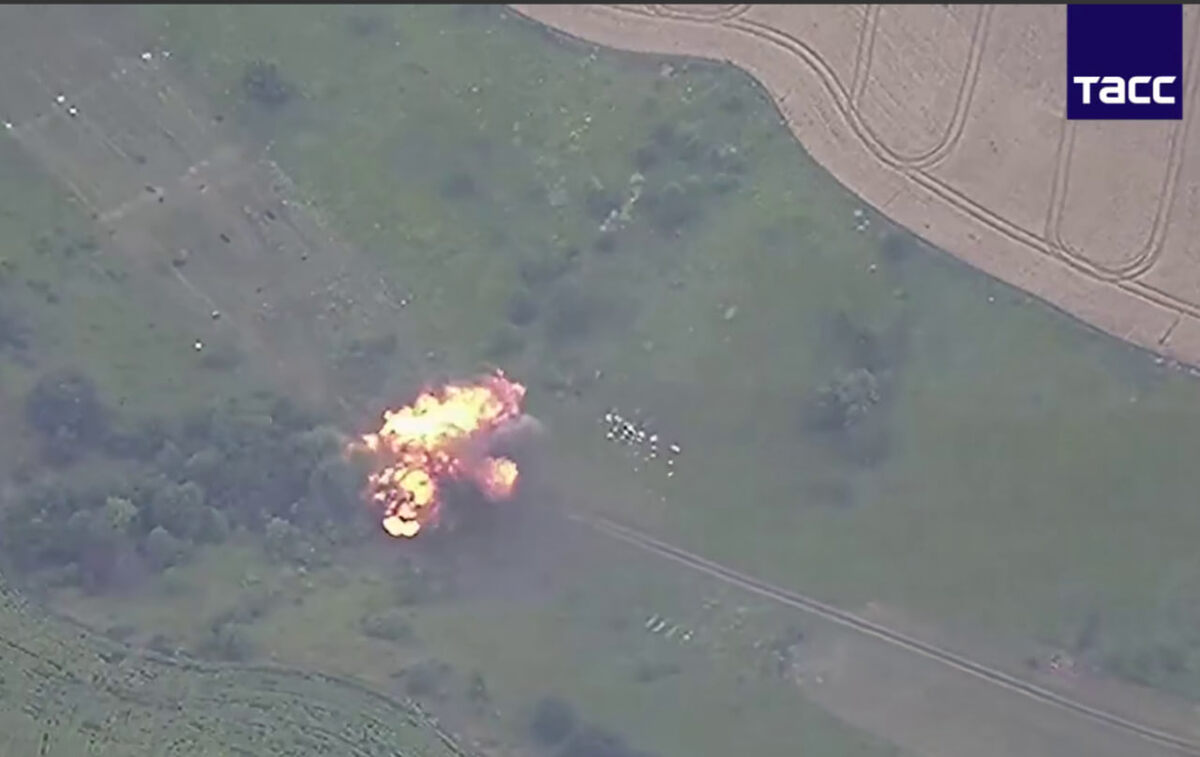    скриншот видео с телеграм-канала ТАСС