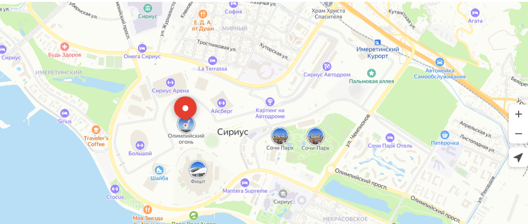 Месторасположение