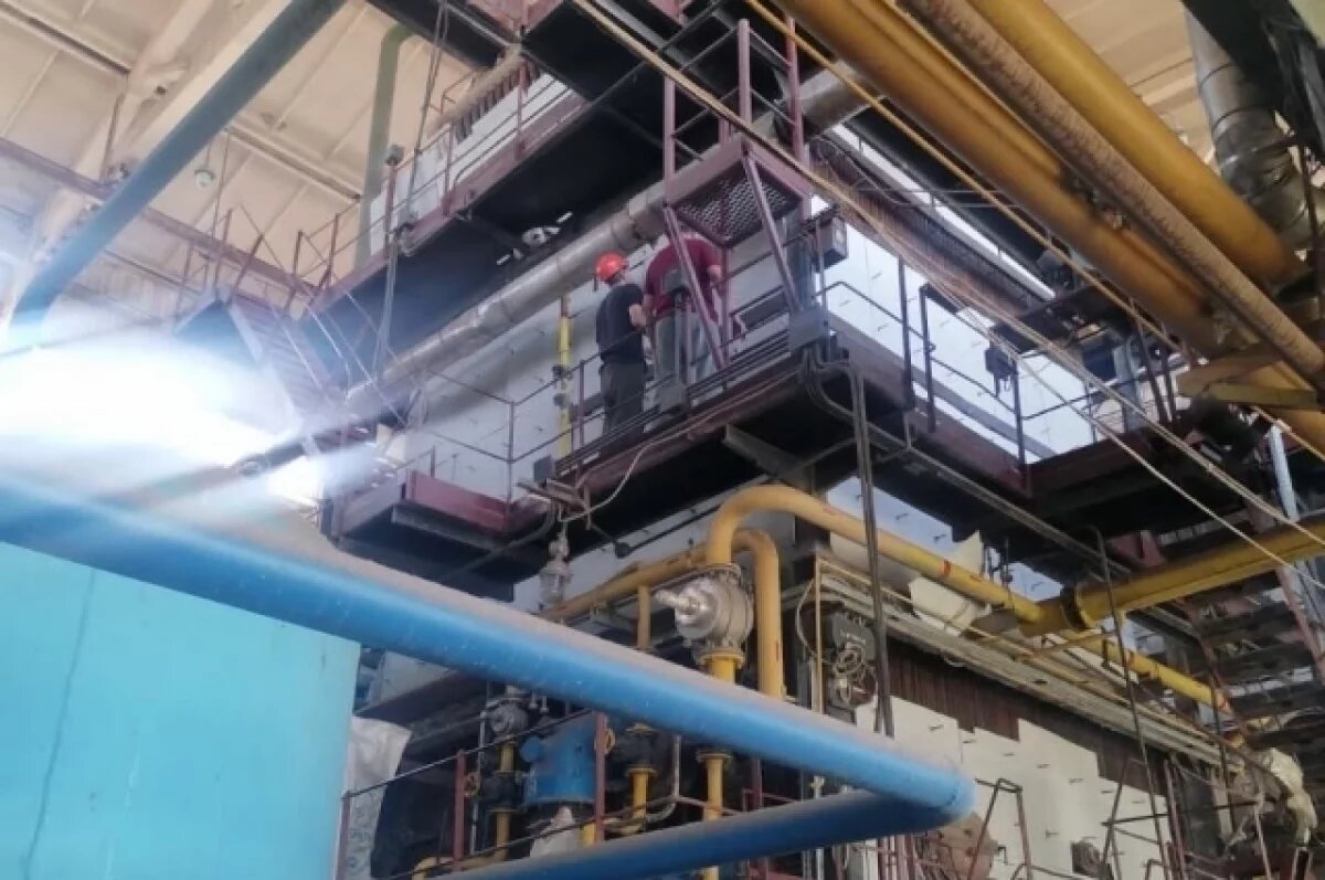    В Астрахани продолжается активная подготовка к отопительному сезону