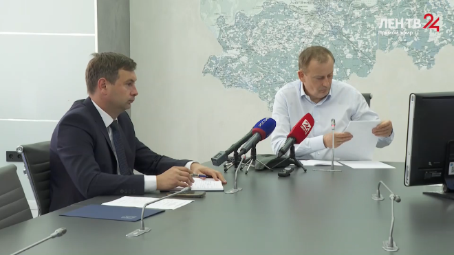 Фото: Скриншот прямой трансляции ЛенТВ24