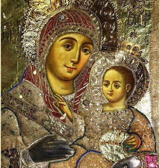 Образ Богородицы на иконах.