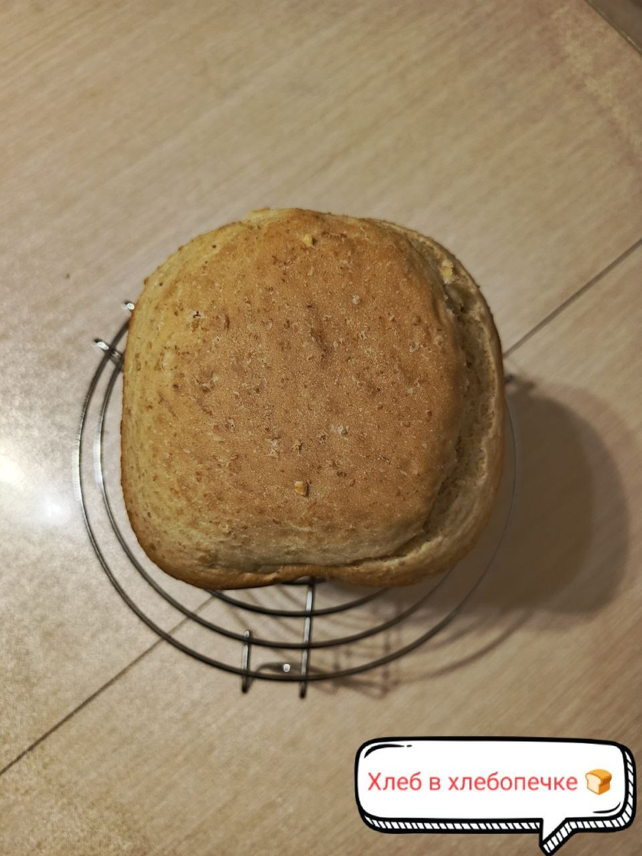 Хлеб с овсяными хлопьями