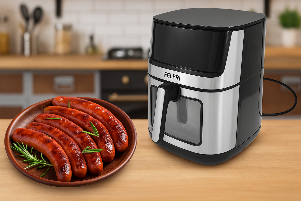 Купаты в аэрогриле сколько времени готовить?