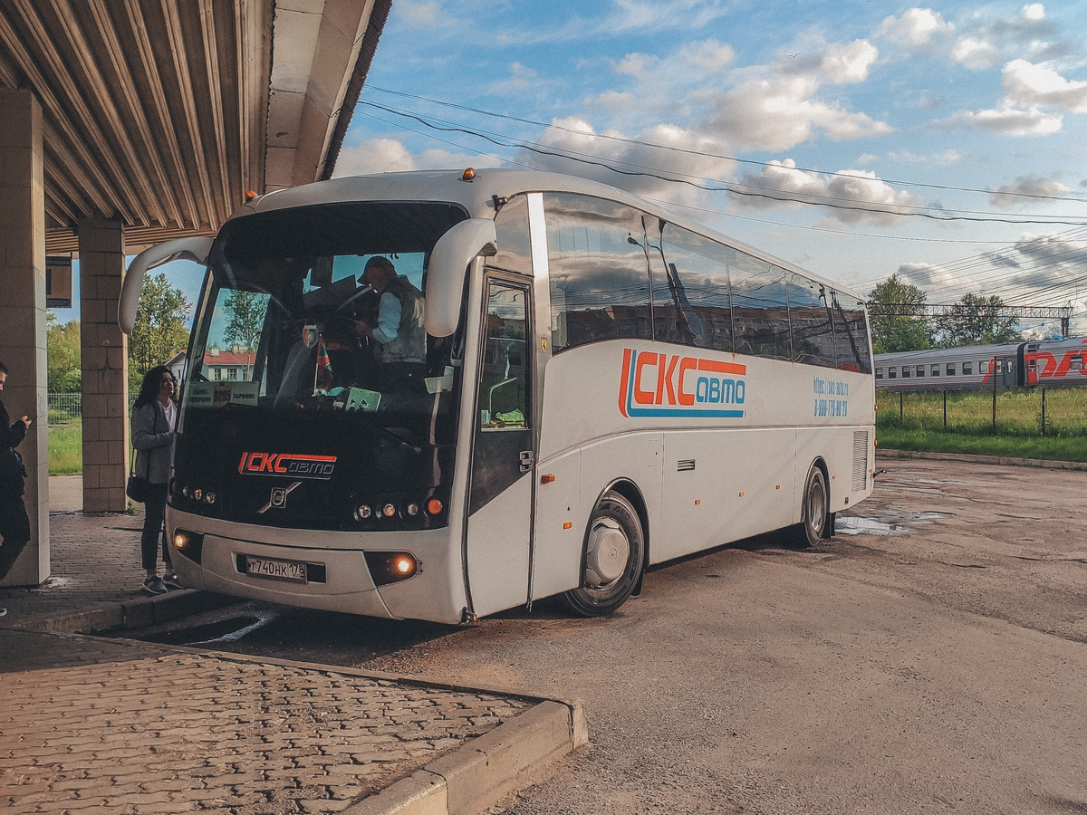 На автовокзале в Великом Новгороде