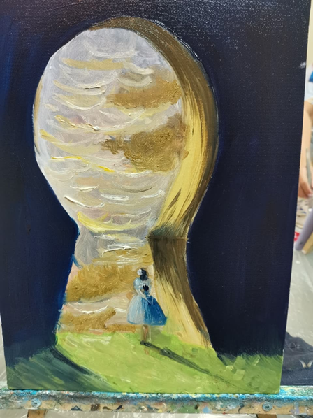 Е. Исакова - первая работа (2021 г.)