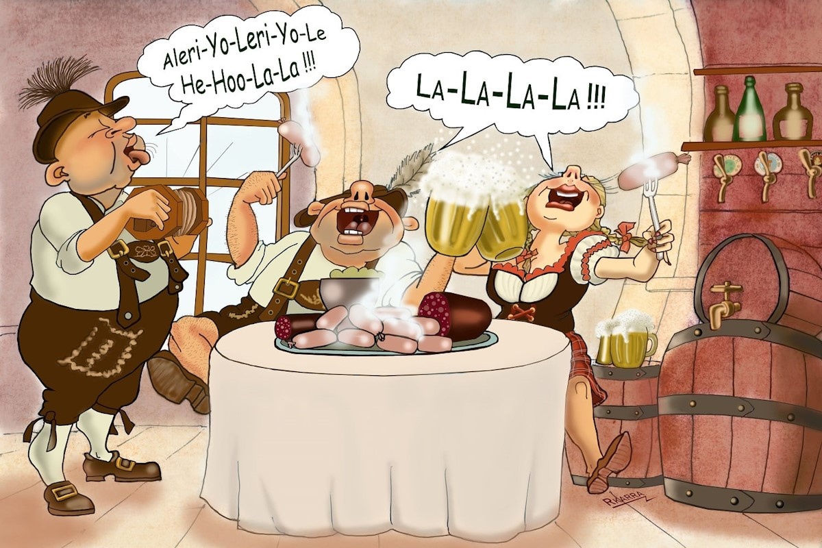 Баварская кухня. @Раф Карин