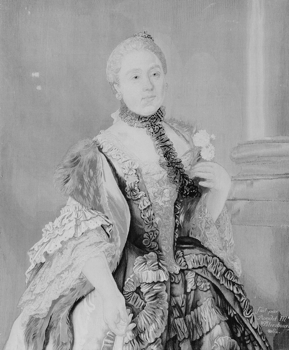 Гобелен с изображением скандальной сестры Дашковой Елизаветы