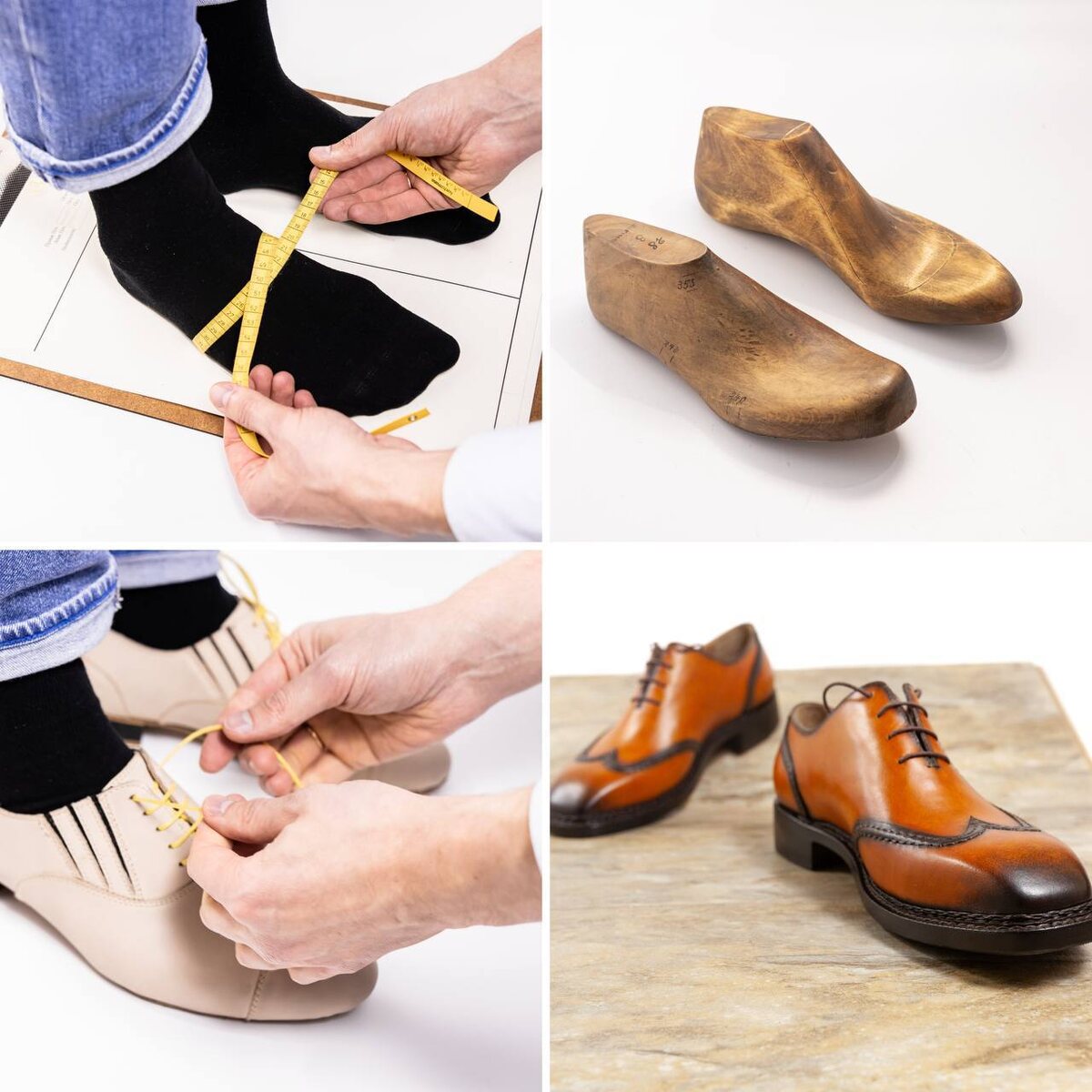 Создание колодки, тестовой и финальной пары 