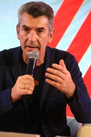    Андрей Рубанов: Мы можем быть Спартой, если надо, но лучше всего мы умеем жить мирно. / Фото: Сергей Михеев