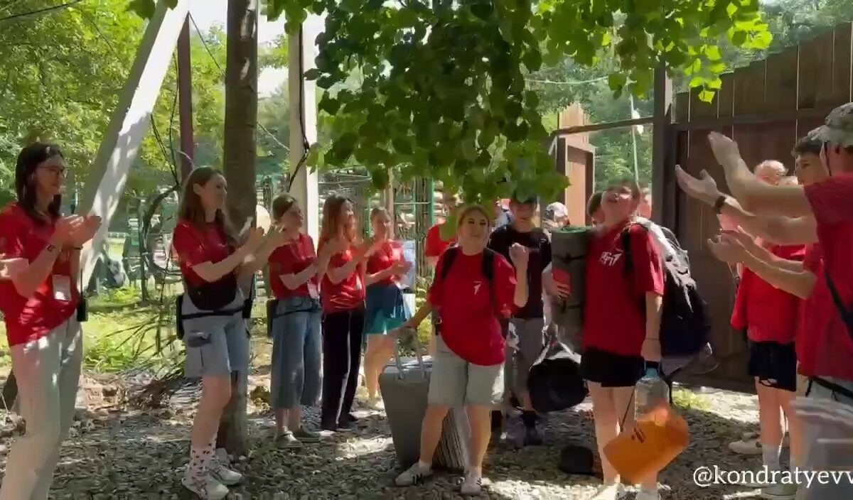    Скриншот видео t.me/kondratyevvi