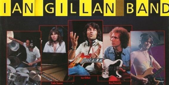 Ian Gillan band в 1977 году