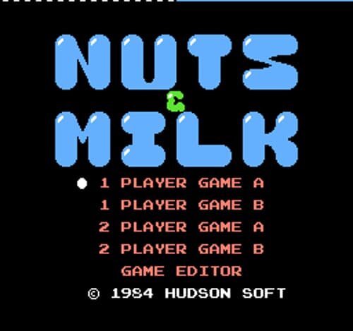 Заставка игры Nuts & Milk
