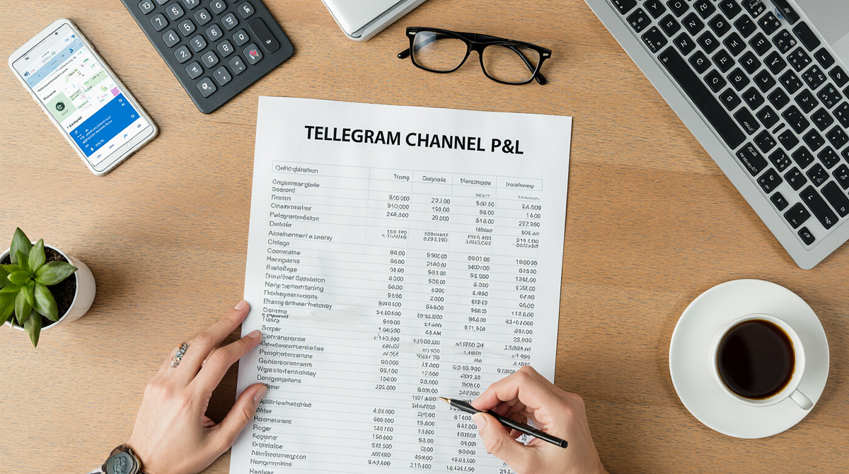 Отчёт о прибылях и убытках Telegram‑канала