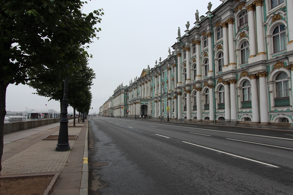 Дворцовая и Зимний