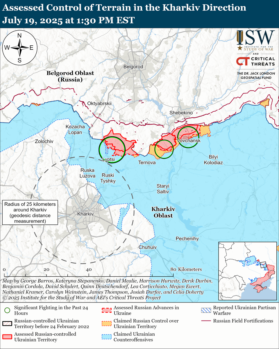 Источник: Американский Институт Изучения Войны. 